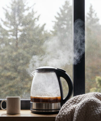 vízforraló higiénia utazás