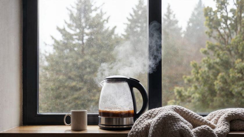 vízforraló higiénia utazás