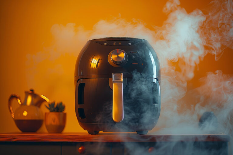 air fryer füst