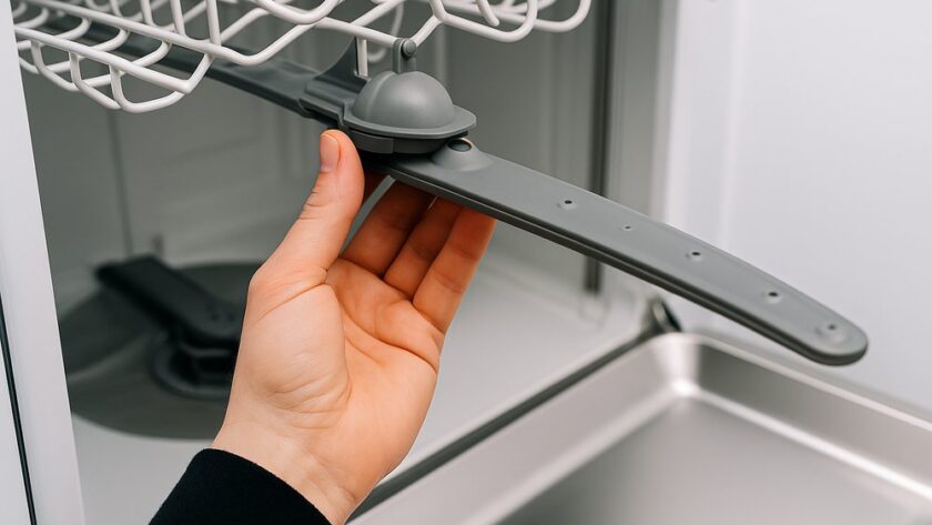 mosogatógép szórókar tisztítás